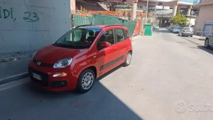 Usata Fiat Panda Lounge 69 CV (50 kW) 2012 Arancione Utilitaria