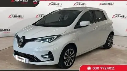 Usata Renault Zoe Intens 100 kW (136 CV) 2021 Bianco Utilitaria