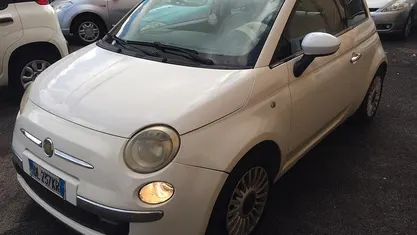 Usata Fiat 500 Lounge 69 CV (50 kW) 2007 Bianco Berlina