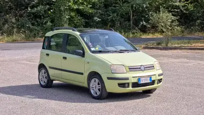 Usata Fiat Panda Emotion 69 CV (50 kW) 2006 Verde Utilitaria