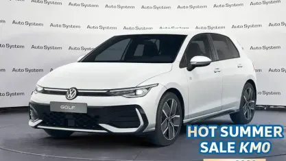 Nuova VW Golf VIII R-line Plus 150 CV (110 kW) 2026 Oryx white Utilitaria