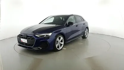 Begagnad Audi A3 S-Line 150 HK (110 kW) 2025 Blå Sedan
