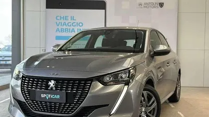 Usata Peugeot 208 Active 101 CV (74 kW) 2021 Grigio Utilitaria