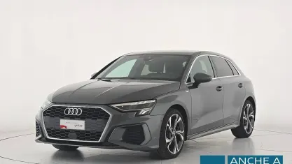 Usata Audi A3 S-Line 150 CV (110 kW) 2023 Grigio Berlina