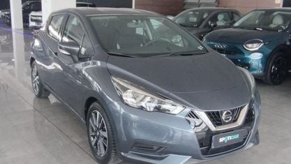Occasion Nissan Micra Acenta 71 PK (52 kW) 2017 Grijs Hatchback