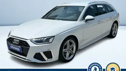 Begagnad Audi A4 S-Line 163 HK (119 kW) 2021 Vit Kombi
