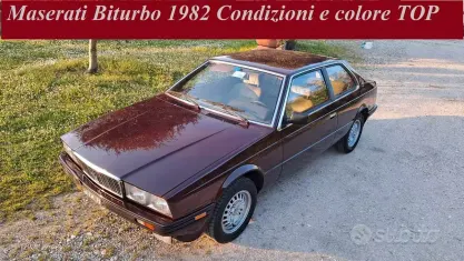Usata Maserati Biturbo 180 CV (132 kW) 1982 Rosso Coupé