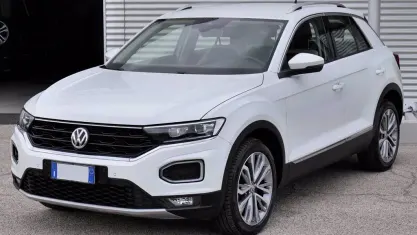 Usata VW T-Roc Advance 116 CV (85 kW) 2019 Bianco SUV