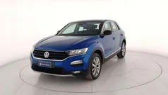 Blu metallizzato Usata 2019 VW T-Roc Style SUV | 17.300 € (Buon prezzo)