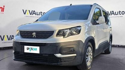 Käytetty Peugeot Rifter Allure 131 HP (96 kW) 2020 Valkoinen Tila-auto