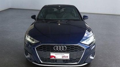 Usata Audi A3 Sportback Advanced 110 CV (80 kW) 2021 Blu Utilitaria