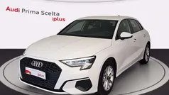 Bianco ibis Usata 2023 Audi A3 Sportback g-tron Advanced Tre volumi | 26.500 € (Buon prezzo)
