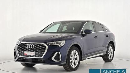 Brugt Audi Q3 Sportback S-Line 150 HK (110 kW) 2025 Blå SUV