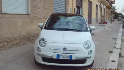 Usata Fiat 500 Lounge 95 CV (69 kW) 2013 Rosso Berlina