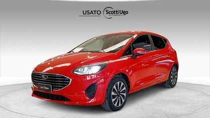 Gebraucht Ford Fiesta Titanium 75 PS (55 kW) 2023 Rot Limousine