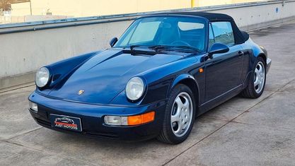 Usata Porsche 911 Carrera Cabriolet 250 CV (183 kW) 1991 Blu Cabrio