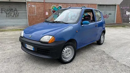 Usata Fiat Seicento 39 CV (28 kW) 2000 Blu Utilitaria