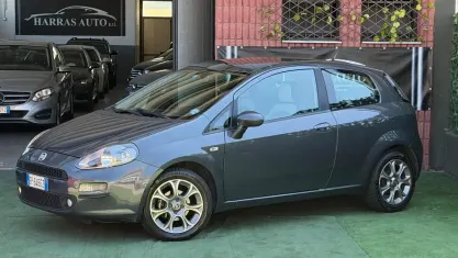 Usata Fiat Punto Lounge 75 CV (55 kW) 2013 Grigio Utilitaria