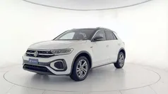 Pure white deep black perlato Usata 2022 VW T-Roc R-line SUV | 25.400 € (Buon prezzo)