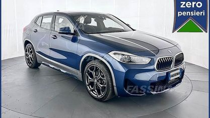 Begagnad BMW X2 M Sport 150 HK (110 kW) 2023 Blå SUV