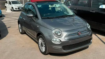 Usata Fiat 500C Lounge 69 CV (50 kW) 2018 Grigio Cabrio