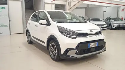 Usata Kia Picanto GT-Line 67 CV (49 kW) 2021 Bianco Utilitaria