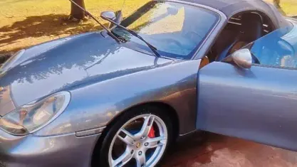 Usata Porsche Boxster 260 CV (191 kW) 2003 Grigio Cabrio