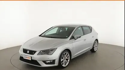 Usata Seat Leon FR 150 CV (110 kW) 2016 Argento Berlina