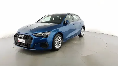 Usata Audi A3 Sportback e-tron Business 110 CV (80 kW) 2022 Blu atollo met Utilitaria