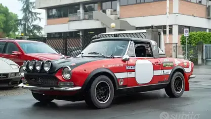 Usata Fiat 124 Spider Sport 118 CV (86 kW) 1970 Rosso Cabrio