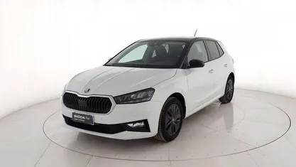 Nuova Skoda Fabia 80 CV (58 kW) 2025 Bianco metallizzato Utilitaria