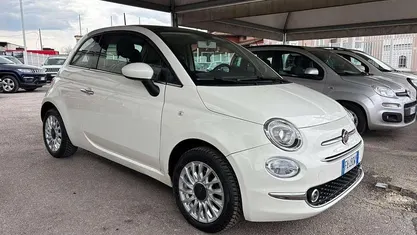 Usata Fiat 500 Lounge 69 CV (50 kW) 2016 Bianco Utilitaria