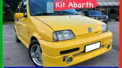 Usata Fiat Cinquecento Abarth 54 CV (39 kW) 1998 Giallo Utilitaria