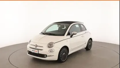 Usata Fiat 500C Lounge 105 CV (77 kW) 2015 Bianco Cabrio