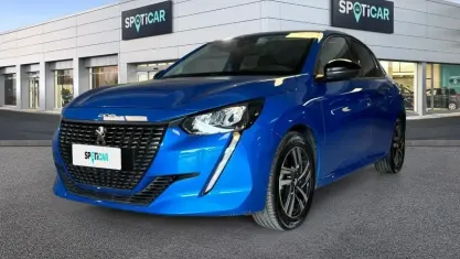 Usata Peugeot 208 Allure 75 CV (55 kW) 2022 Blu/azzurro Utilitaria