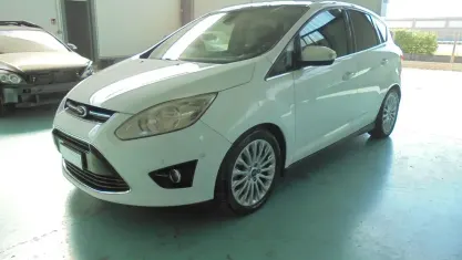 Usata Ford C-MAX Titanium 116 CV (85 kW) 2010 Bianco Monovolume