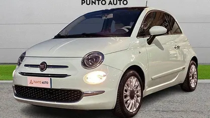 Begagnad Fiat 500 Lounge 95 HK (69 kW) 2016 Grön Halvkombi