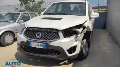 Usata SsangYong Actyon 155 CV (114 kW) 2016 Bianco Pick-up