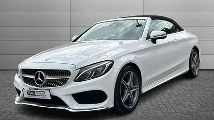Grigio grafite Usata 2017 Mercedes C220 Premium Plus Cabrio | 28.800 € (Buon prezzo)
