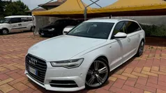 Bianco ibis Usata 2015 Audi A6 S-Line Station wagon | 19.750 € (Molto cara)