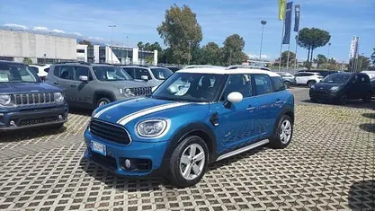 Usata Mini Cooper D 150 CV (110 kW) 2019 Blu Utilitaria