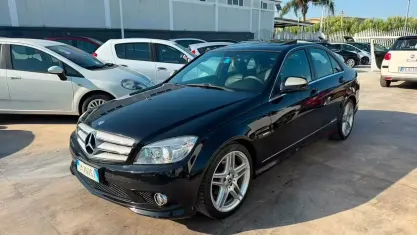 Usata Mercedes C220 Avantgarde 170 CV (125 kW) 2008 Nero Station wagon