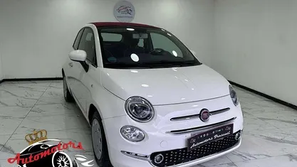Usata Fiat 500C Lounge 105 CV (77 kW) 2016 Bianco Cabrio