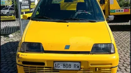 Usata Fiat Cinquecento 54 CV (39 kW) 1996 Giallo Utilitaria