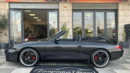 Nero metallizzato Usata 2000 Porsche 911 Carrera 4 Cabriolet Cabrio | 39.999 € (Buon prezzo)