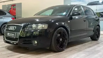 Usata Audi A3 S-Line 140 CV (102 kW) 2008 Nero Utilitaria