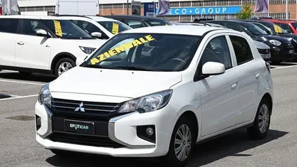 Usata Mitsubishi Space Star Invite 71 CV (52 kW) 2023 Bianco Utilitaria