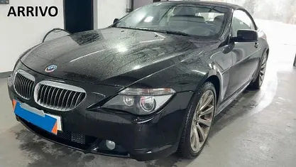 Usata BMW 650 Cabriolet Efficient Dynamics 367 CV (269 kW) 2007 Nero Cabrio