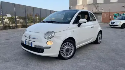 Usata Fiat 500 Lounge 69 CV (50 kW) 2011 Bianco Berlina
