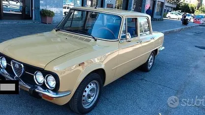 Usata Alfa Romeo Giulia 1300 Super 1970 Giallo Berlina